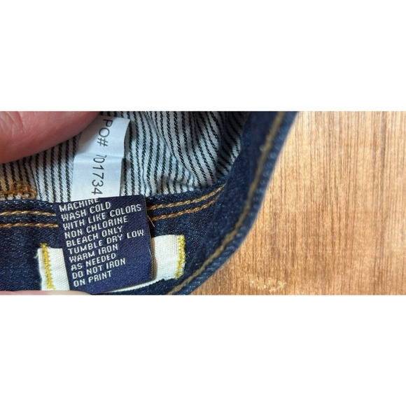 Madewell Women's Jeans Straight Bootlegger Dark Wash Denim Size 26X 32 Blue Low - Picture 13 of 15